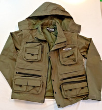 Ron Thompson Men's Fishing Jacket Size Medium w. Removable Sleeves 