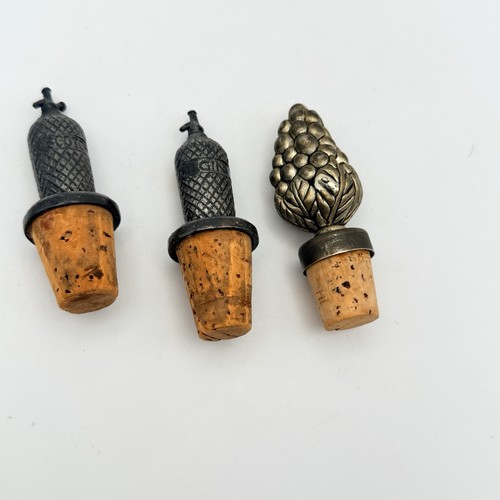Vintage silver tone wine - silver,