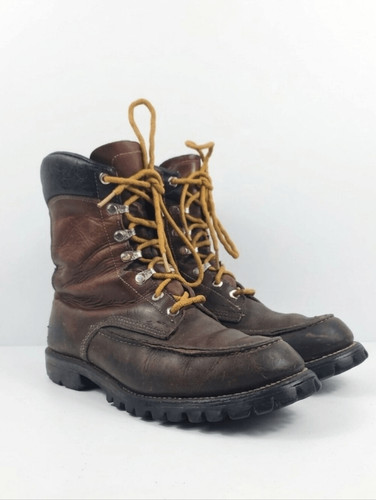 Vintage chippewa brown leather - vintage,