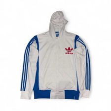 2011 Adidas Originals Firebird Track Hoodie Full Zip Trefoil Logo Retro XL *RARE
