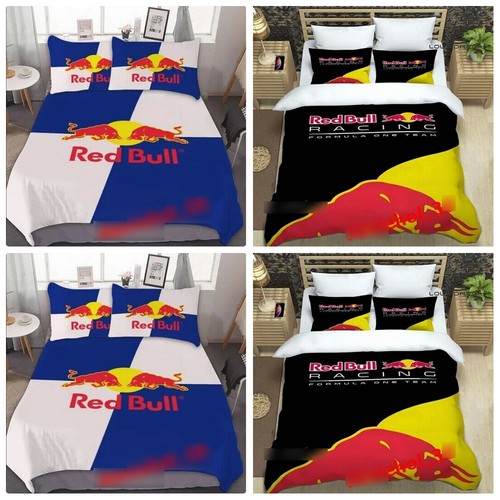 Red bull racing cars duvet - red,