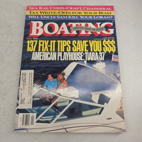 Boating magazine april 1995 - boating,