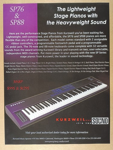 2000 kurzweil sp88 stage - 2000,