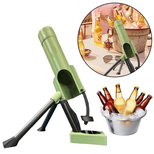Beer bottle mortar - mortar,