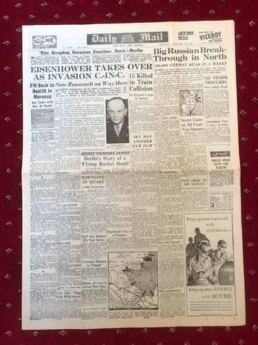 Eisenhower newspaper - eisenhower,