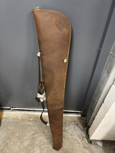 Devonshire leather gun slip - gun,