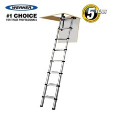 Werner telescopic loft ladder - werner,