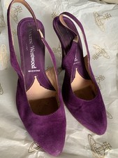 Vivienne westwood purple suede - purple,