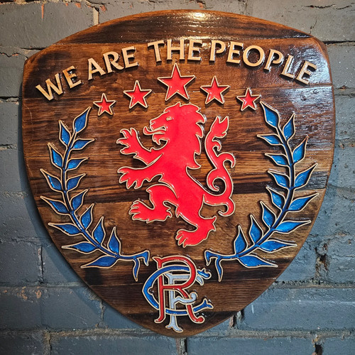 Inspired glasgow rangers - by,