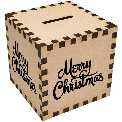 Merry christmas money box - christmas',