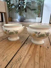 Pair Of Royal Winton Soup Bowls The Country Diary Collection 1977