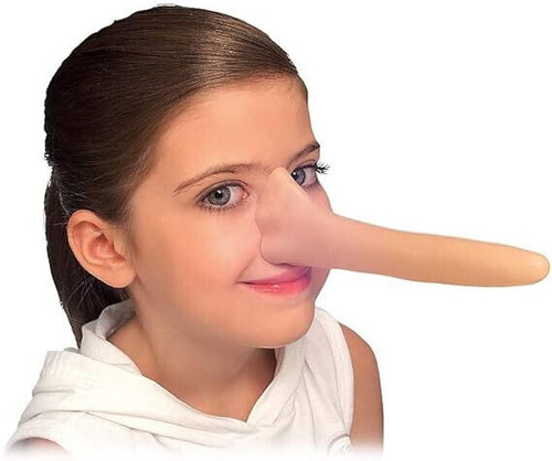 Long pinocchio nose puppet - nose,