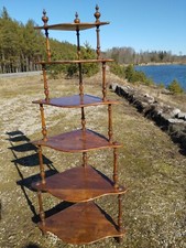 Corner 6  Shelf Antique 19th