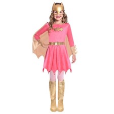 Girls Pink Batgirl Costume