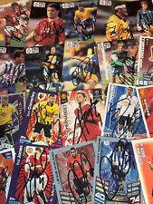 match attax, Shoot Out And Other Signed Cards.
