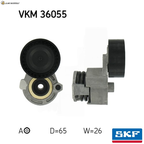 Belt tensioner ribbed - belt,