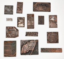 Lot Vintage Letterpress