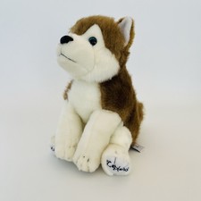 Lapland Keel Toys Husky Hunaja Dog Puppy Soft Toy Cuddly Stuffed Animal Plush