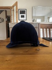 Immaculate Navy Patey Hunt Cap