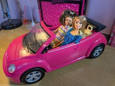 Two Barbies Fiat 500 Barbie
