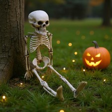 Halloween Poseable Skeleton