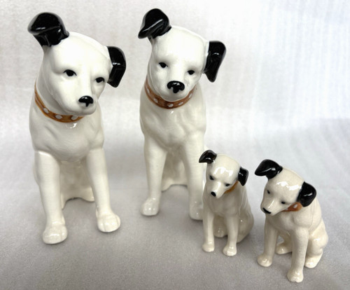 Victor nipper dog - dog, ceramic