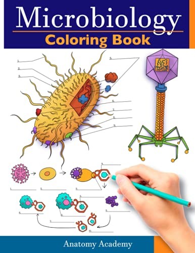 Microbiology coloring book - microbiology,
