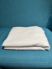 John Lewis Comfy And Relaxed 100% Linen Double Flat Sheet Natural/Oatmeal VGC