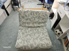 Folding Recliner Chair Futon Armchair, Single Sofa Bed, Sleeper