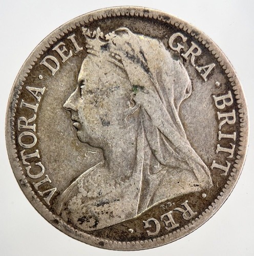1897 victoria half crown - 1897,