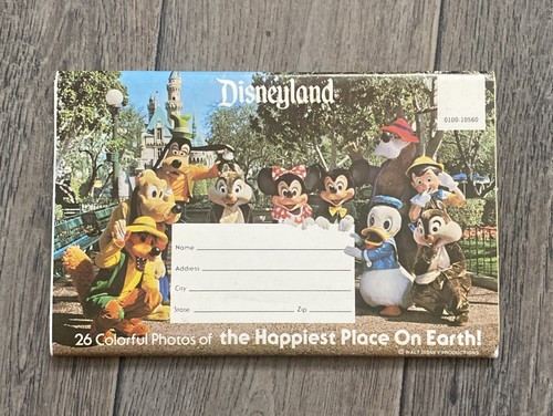 Vintage disneyland postcard - vintage,