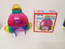 CritterTrail Space Station Hamster/Gerbil/Mouse Home House Bed