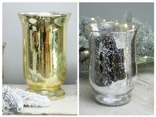 Shiny Speckly Hurricane Vase