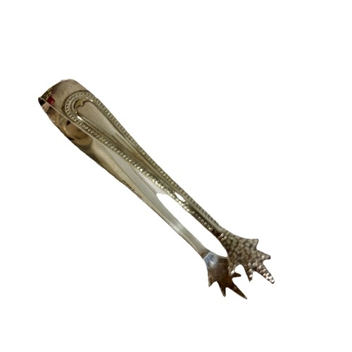 Antique sugar tongs - tongs,