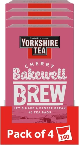 Yorkshire tea cherry bakewell - tea,