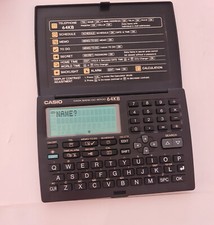 Casio data bank - casio, dc-8500