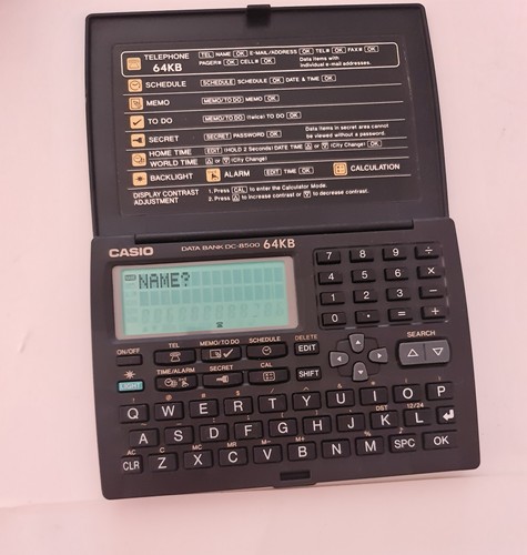 Casio data bank 8500 - bank, 64kb