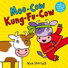 Moo-Cow Kung-Fu-Cow by Nick Sharratt Paperback Book The Cheap Fast Free Post