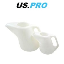 US PRO 2 Piece Fuel Oil Measuring Jug Set 1.5 & 5 Litre 3246