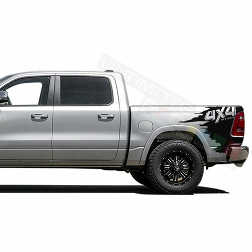 4x4 decal sticker graphic side - 4x4,