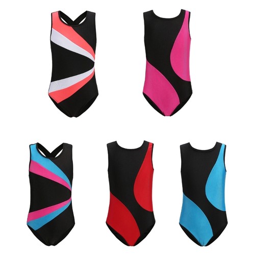 Contrast color ballet - contrast, leotards