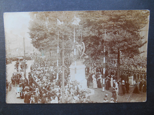 Boer war memorial - war, unveiling