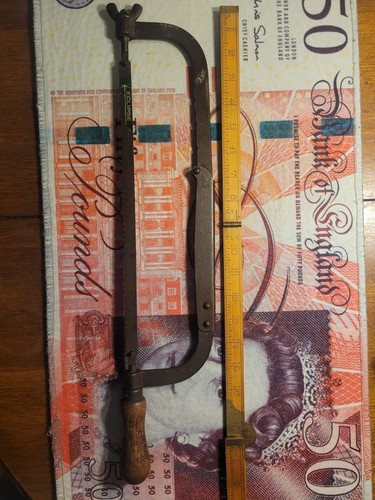 Vintage hack saw - vintage,