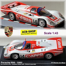 Porsche 956 #14 Le Mans 1983 J. Lammers, J. Palmer, R. Lloyd 1:43 De Agostini