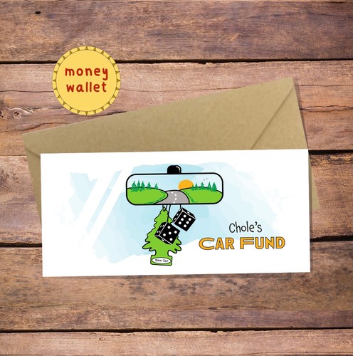 Personalised car fund money - personalised,