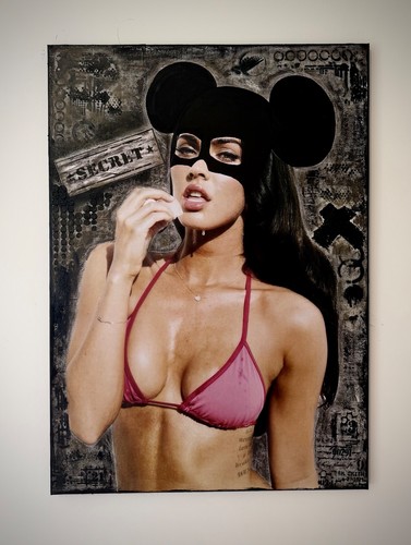 Original pop art painting cult - art,