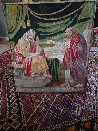 Antique berlin woolwork - antique,