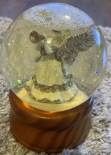 Musical angel snow globe - musical,