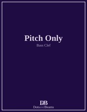 Pitch Only - Bass Clef by