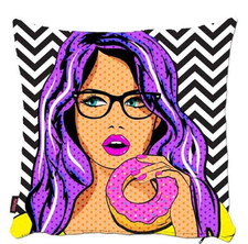 Donut Lover Pop Art Girl